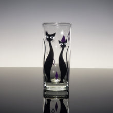 Load image into Gallery viewer, Jewel Tone Atomic Cat Collins Drinkware Set