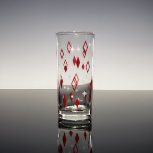 8-Color Diner Diamonds Collins Drinkware Set