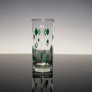 8-Color Diner Diamonds Collins Drinkware Set