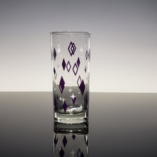 Load image into Gallery viewer, 8-Color Diner Diamonds Collins Drinkware Set