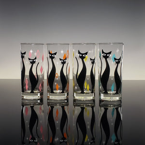 8-Color Atomic Cats Drinkware Set