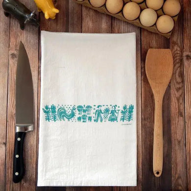 Pyrex Themed Flour Sack Tea Towels