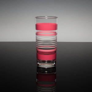 Pink MCM Mixed Print Collins Glasses Set