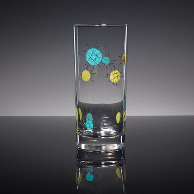 Atomic Starburst Collins Drinking Glasses