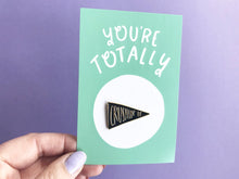 Load image into Gallery viewer, Crushin&#39; It Enamel Pin - egads-shop