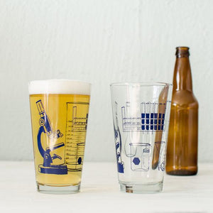 Science Stuff Pint Glass - egads-shop