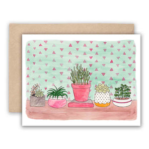Succulents Card - egads-shop