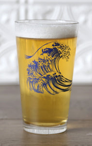 Big Wave Pint Glass - egads-shop