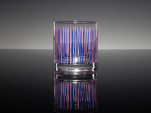 Load image into Gallery viewer, Atomic Pinstripe Disco Rocks Glass Set